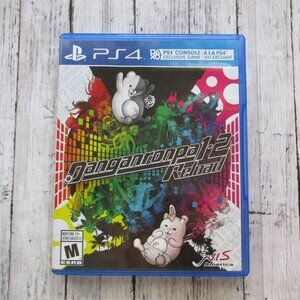 DAnganronpa 1-2 Reload Sony PS4 Video Game and Case
